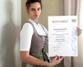 Bild: K.Schindler/exb 
Katrin Schindler ist neue Meisterin der Hauswirtschaft.