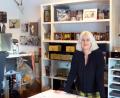 Bild: fsb
Marthe Leithenmayr in ihrer Kunstwerkstatt.