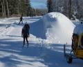 Bild: gsp
Viele Langläufer nutzen die Loipe am Rotbühl. Dank der Schneekanonen herrschen dort perfekte Bedingungen.