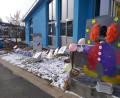 Bild: exb
Ein Faschingszug der besonderen Art am Kindergarten St. Josef in Raigering – ganz ohne Ansteckungsgefahr.
