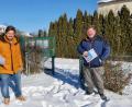 Bild: wro
CSU-Ortsvorsitzender Michael Dutz und Ideengeber Oliver Zrenner (von links) stellten das Projekt öffentlicher Schrebergarten am Südweg vor.