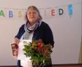 Bild: amö
Petra Scherz erhielt die Urkunde zur Versetzung in den Ruhestand