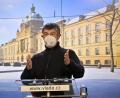 Archivbild: Vít Šimánek/dpa
Andrej Babis, Ministerpräsident von Tschechien, spricht bei einer Pressekonferenz im Anschluss einer außerordentlichen Regierungssitzung zur Lage in der Corona-Pandemie.