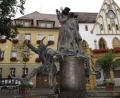 Archivbild:  Petra Hartl
Der Hochzeitsbrunnen am Amberg Marktplatz erinnert an das größte Spectaculum der Stadt.