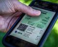Bild: Ilia Yefimovich/dpa
So sieht der digitale Impfpass in Israel aus.