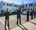 Bild: Bundespolizei/exb
Vereidigung der neuen Mitarbeiter bei der Bundespolizeiinspektion Selb.