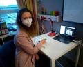 Bild: fpoz
Lehrerin Lucia Stierstorfer in einem Lernentwicklungsgespräch.