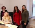 Bild: doa
Die DS Deutsche Systemhaus GmbH gilt in Sachen Frauenförderung als vorbildlich: Das freut Prokuristin Inez Paulus (vorne) und ihre Mitarbeiterinnen.