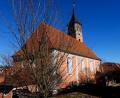 Bild: le
Dem ältesten Bauwerk im Flosser Amt, der evangelischen Pfarrkirche St. Johannes Baptista, kommt in der Veranstaltungsreihe „Simultankirche des Jahres 2021" eine besondere Bedeutung zu.