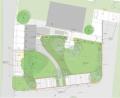 Grafik: Kuchenreuther Architekten Stadtplaner/exb
So soll die Freianlage an der ehemaligen alten Schule am Rathaus nach den Planungen des Architekturbüros Kuchenreuther aus Marktredwitz aussehen.