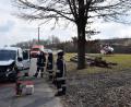 Bild: mde
Erst rund 100 Meter nachdem das Kurierfahrzeug (links) in das Heck des Lastwagens gekracht war, brachte der Kurierfahrer innerhalb der Ortschaft Oberbruck den Citroën zum Stillstand.