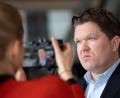 Archivbild: Bernd von Jutrczenka
Der SPD-Bundestagsabgeordnete Florian Post gibt im Deutschen Bundestag ein Interview.