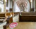 Bild: Hösamer
Gesperrte Bänke, deutlich weniger Gottesdienstbesucher: Das Coronajahr 2020 schlägt sich auch in den Statistiken der katholischen Gemeinden nieder.
