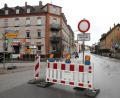 Bild: Wolfgang Steinbacher
Die Schlachthausstraße in Amberg ist seit Montag bis zum Schießstätteweg gesperrt. Laut Angaben der Stadt wird das bis 18. Juni so bleiben.