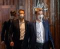 Bild: Peter Kneffel/dpa
Sitzung CSU-Vorstand
CSU-Chef Markus Söder (rechts9 kommt vor Beginn einer Videokonferenz zur Sitzung des CSU-Vorstands zu einer kurzen Pressekonferenz.. Hinter ihm gehen CSU-Generalsekretär Markus Blume und Pressesprecher Simon Rehak.