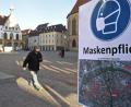 Archivbild: Petra Hartl
In der Amberger Innenstadt gilt nach wie vor Maskenpflicht in bestimmten Bereichen wie hier am Marktplatz.