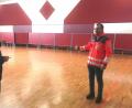 Bild: am
Schon am Freitag kann es in der Teststelle in der Nordgauhalle los gehen. BRK-Bereitschaftsleiter Sebastian Hofmann (rechts) besprach am Donnerstagnachmittag vor Ort die letzten Details mit Bürgermeister Frank Zeitler.