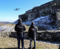 Bild: Roland Wellenhoefer
Tom Gradl und Anselm Dötterl beobachten die Flugbahnen der DJI.