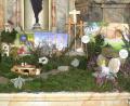 Bild: boj
Der mit viel Liebe zum Detail gestaltete „Ostergarten“ in der Niedermuracher zeigt die markanten Szenen der Heiligen Woche (Karwoche).
