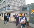 Bild: Matthias Bösl/exb
Das Bild zeigt (von links) bei der Verabschiedung: Johann Vollath (Konrektor), Tobias Dobler (Hausmeister), Thomas Eckl (Personalratsvorsitzender), Hannelore Reil-Heining (Schulleiterin) und Hans Eckl.