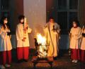 Bild: do
Die Segnung des Osterfeuers steht symbolhaft für das Lichtwerden durch die Auferstehung Christi.