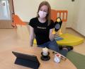 Bild: njn
Der virtuelle Morgenkreis mit den Gruppenmaskottchen.