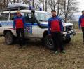 Bild: sgö
Das neue Spitzentrio bei der Bergwacht bilden (von links) Zweiter Stellvertreter Simon Höfler, Bereitschaftsleiter Johannes Grötsch und Erster Stellvertreter Christian Kaula.