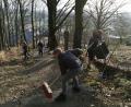 Bild: Josef Glas
Säuberung der Kreuzwegstationen