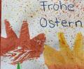 Bild: Dreifaltigkeits-Mittelschule/exb
Eine der Osterkarten der Klasse 7c.