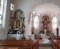 Bild: dob
In der St.-Erhard-Kirche treffen sich die Aktiven der Roggensteiner Feuerwehr am Freitag, 23. April, zur Dienstversammlung. Dann wird das Gotteshaus nicht mehr so leer sein, denn die Stadt hat über 35 Teilnehmer eingeladen.