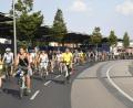 Archivbild: Petra Hartl
Bei der ersten Amberger Critical Mass im Juli 2019 mussten sich die Radfahrer die rechte Fahrspur des Altstadtrings noch durch schiere Masse erkämpfen. Jetzt soll dieser Bereich zum Test für eine Protected Bike Lane werden.