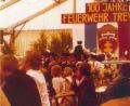 Repro: twg
Die Feuerwehr Trevesen verstand es schon immer, große Feste zu feiern, wie etwa das 100-jährige Bestehen 1975.