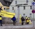 Bild: Kurt Stangl/exb
Auch die Pandemie kann die Kreisgruppe nicht stoppen: Zum Tag der Menschenrechte 2020 war Amnesty International mit einer Mahnwache am Schwandorfer Marktplatz vertreten.