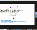 Bild: Christina Ponader/Netzwerk Inklusion/exb
Verschwörungsmythen und Fake News auf den Punkt gebracht von Friedrich Wölfl.