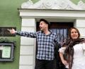 Bild: ubb
Herbert und Silke Schicker vor dem "Steffelwirt": Das Gasthaus ist Schauplatz einer Szene der historischen Führungen durch Wiesau.