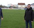 Bild: kro
Die Initiatoren und Macher der Spielgemenschaft Tirschenreuth, die beiden Jugendleiter Thorsten Ziegler (links) und Marco Schwägerl.