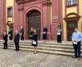 Bild: Paulanergemeinde Amberg/exb
Die Konfirmanden der Paulanergemeinde Amberg.