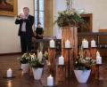 Bild: Wolfgang Steinbacher
Gedenken an die Opfer der Corona-Pandemie in der Basilika St. Martin mit anschließendem stillen Gedenken im großen Rathaussaal.