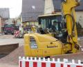 Bild: fsb
Straßenbauarbeiten in der Weidener und Artesgrüner Straße schreiten planmäßig voran. Im August soll alles fertig sein.