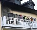 Bild: gf
In Engelsdorf kam es zu einem Brand auf einem Balkon.