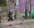 Bild: bö
Im künstlichen Nebel rücken gegnerische Infanteristen der OPFOR-Truppen gegen den Gefechtsstand vor.