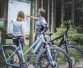 Bild: Tourismus &amp; Marketing GmbH Ochsenkopf/Cube/exb
Der neue "Bike Guide" erleichtert das Radfahren am Ochsenkopf.