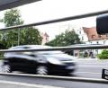 Bild: Petra Hartl
Gut versteckt: Auf den ersten Blick waren die Messgeräte auf Höhe des Cafés beim Kufü für die Autofahrer nur schwer zu erkennen.