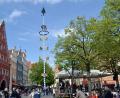 Bild: hcz
Der bislang letzte Maibaum stand 2019 in der Weidener Altstadt.