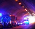 Bild: Gabi Schönberger
Nach einem Unfall kommt es im Mühlbergtunnel zu Verkehrsbehinderungen.
