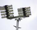 Bild: kro
Die sechs Flutlichtmasten beim SC Mähring wurden mit jeweils einem neuen LED-Flutlicht (Bild) ausgestattet. Die Gesamtkosten belaufen sich auf knapp 38.000 Euro, wobei rund 80 Prozent an Zuschüssen erwartet werden.