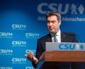 Archivbild: Matthias Balk/dpa
Bayerns Ministerpräsident Markus Söder (CSU) spricht bei einer Pressekonferenz.