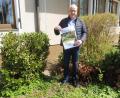 Bild: ibj
Der Hahnbacher Bürgermeister Bernhard Lindner hofft auf viele Teilnehmer an der Aktion „Biodiversität in Privatgärten“.