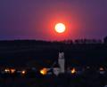 Bild: ind
Der Vollmond am 27. April schien besonders groß zu sein.