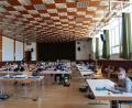 Bild: exb
In Plößberg kann die Schule den Kultursaal für den Unterricht nutzen.